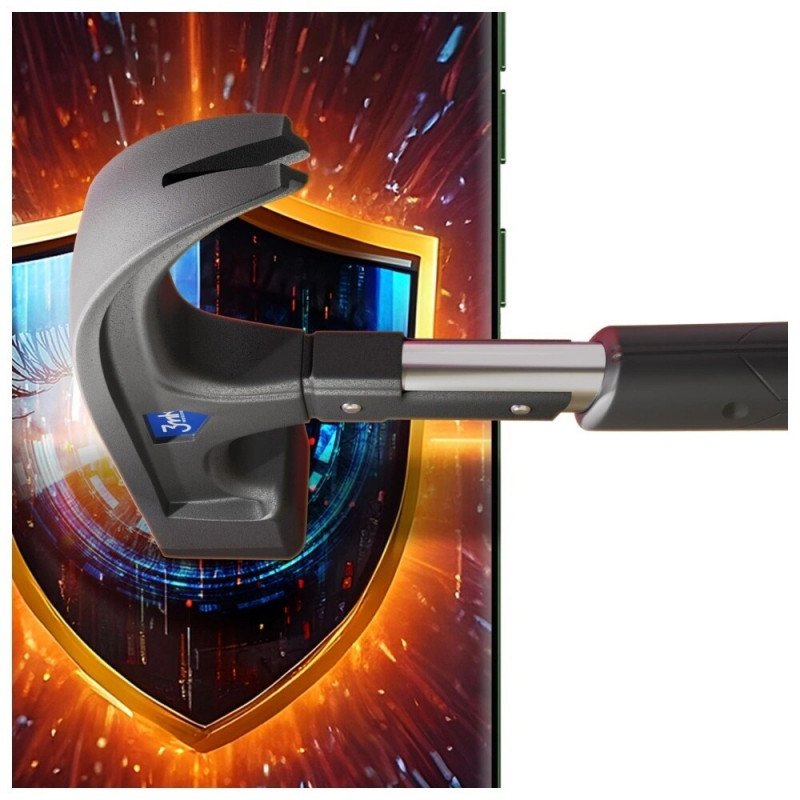 Película protetora de ecrã com privacidade mate 3MK Silky Matt Privacy para Motorola Edge 60 Fusion / Edge 60