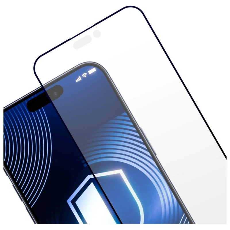 Protetor de ecrã em vidro temperado mate 3MK HardGlass Matt Max para Apple iPhone 17 Pro