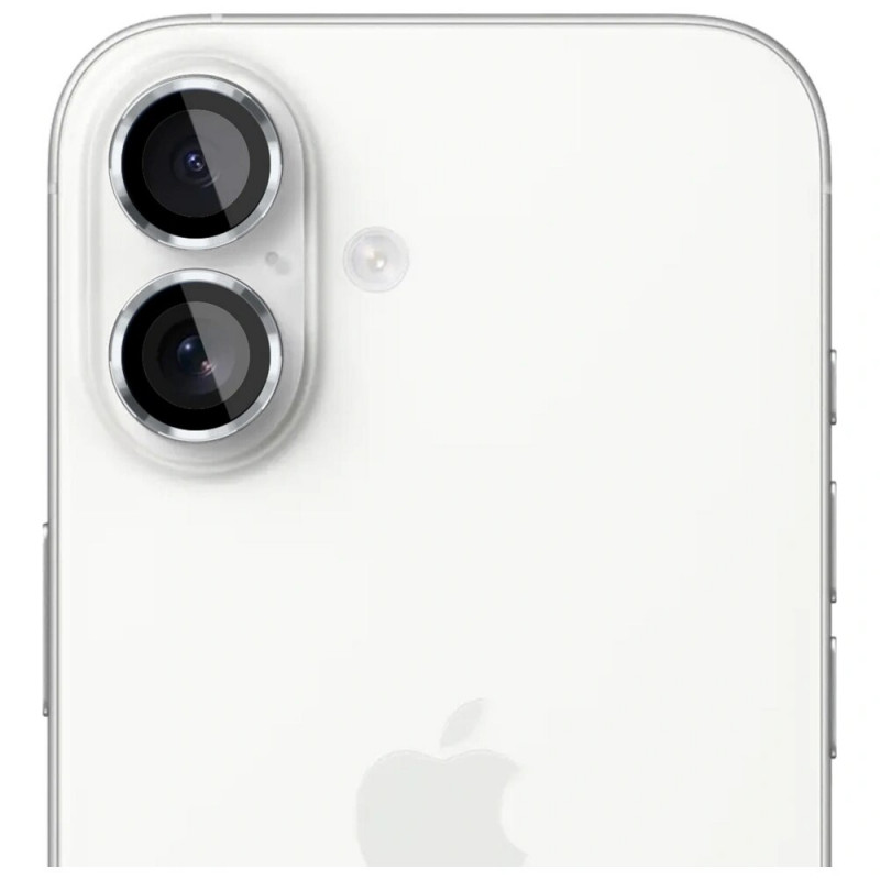 Película de proteção para lente de câmara 3MK Lens Protection Pro para Apple iPhone 17, prateada