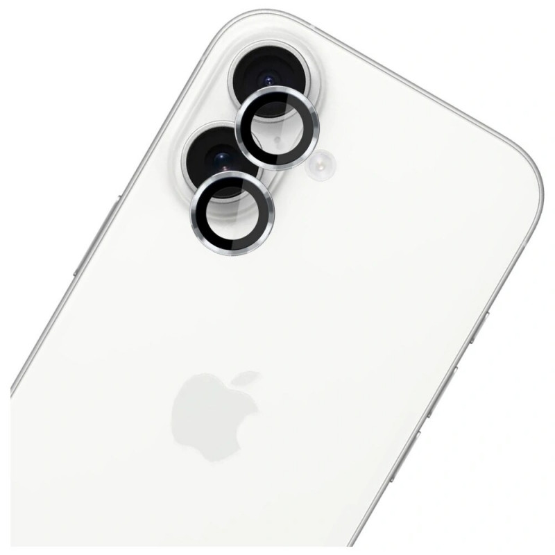 Película de proteção para lente de câmara 3MK Lens Protection Pro para Apple iPhone 17, prateada