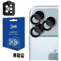 Película de vidro para lente de câmara 3MK Lens Protection Pro para Apple iPhone 17 Pro / 17 Pro Max, preto
