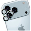 Película de vidro para lente de câmara 3MK Lens Protection Pro para Apple iPhone 17 Pro / 17 Pro Max, multicolor
