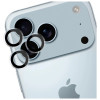 Película de vidro para lente da câmara 3MK Lens Protection Pro para Apple iPhone 17 Pro / 17 Pro Max, transparente
