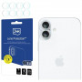 3MK Lens Protection vidro de proteção para lente da câmara Apple iPhone 17 (4 unid.)