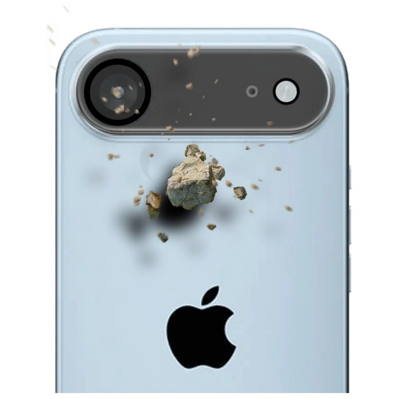 3MK Lens Pro Full Cover vidro temperado para lente de câmara para Apple iPhone Air