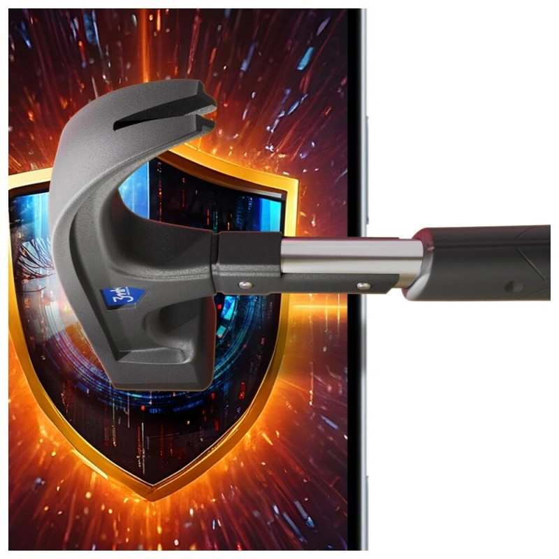 Película protetora de ecrã com privacidade mate 3MK Silky Matt Privacy para Apple iPhone 17 Pro Max