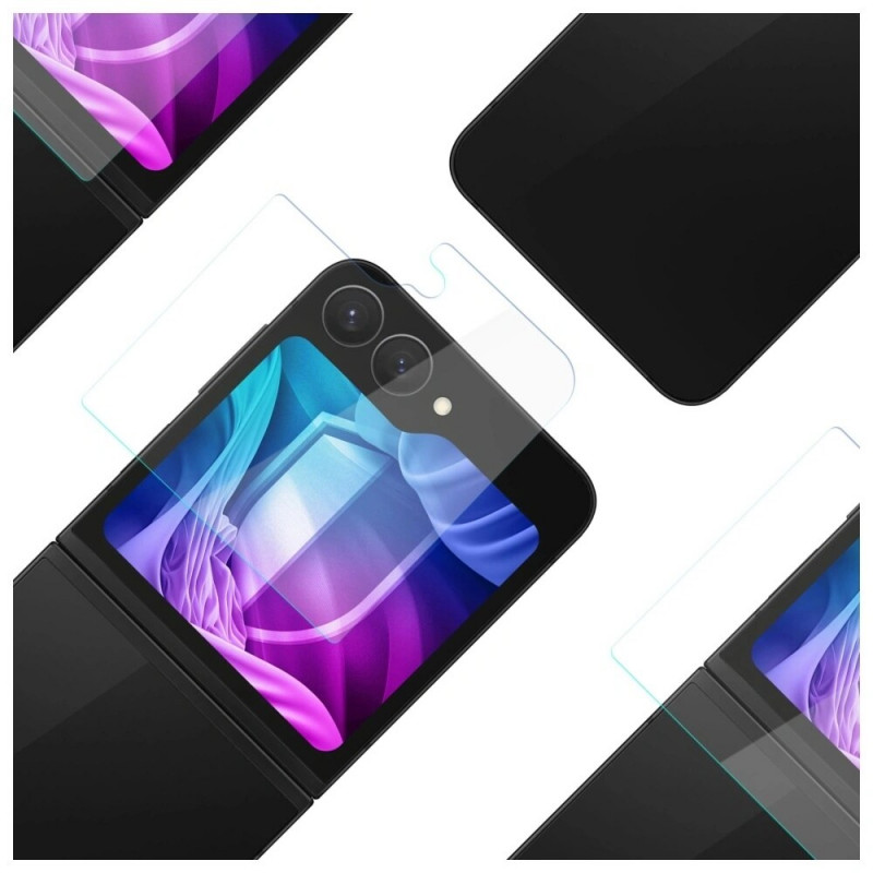 Película protetora de ecrã mate 3MK Silky Matt Pro para Samsung Galaxy Z Flip6 / Z Flip7 FE