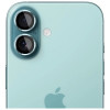Protetor de lente de câmara em vidro temperado 3MK Lens Protection Pro para Apple iPhone 17, verde