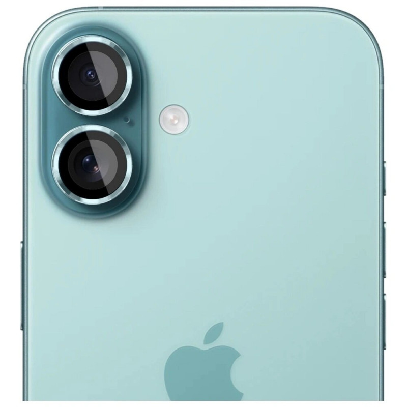 Protetor de lente de câmara em vidro temperado 3MK Lens Protection Pro para Apple iPhone 17, verde