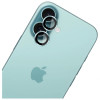 Protetor de lente de câmara em vidro temperado 3MK Lens Protection Pro para Apple iPhone 17, verde