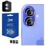 Protetor de lente de câmara em vidro temperado 3MK Lens Protection Pro para Apple iPhone 17, azul