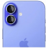 Protetor de lente de câmara em vidro temperado 3MK Lens Protection Pro para Apple iPhone 17, azul