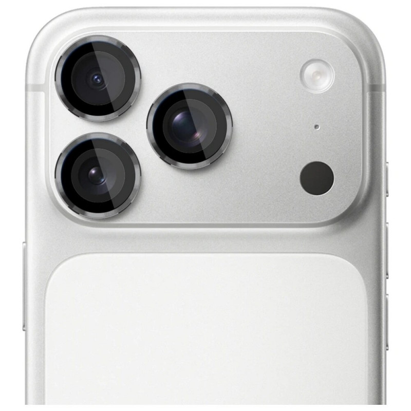 Vidro temperado para lente de câmara 3MK Lens Protection Pro para Apple iPhone 17 Pro / 17 Pro Max, cinzento
