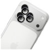 Vidro temperado para lente de câmara 3MK Lens Protection Pro para Apple iPhone 17 Pro / 17 Pro Max, cinzento