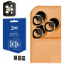 Vidro temperado para lente da câmara 3MK Lens Protection Pro para Apple iPhone 17 Pro / 17 Pro Max, Laranja