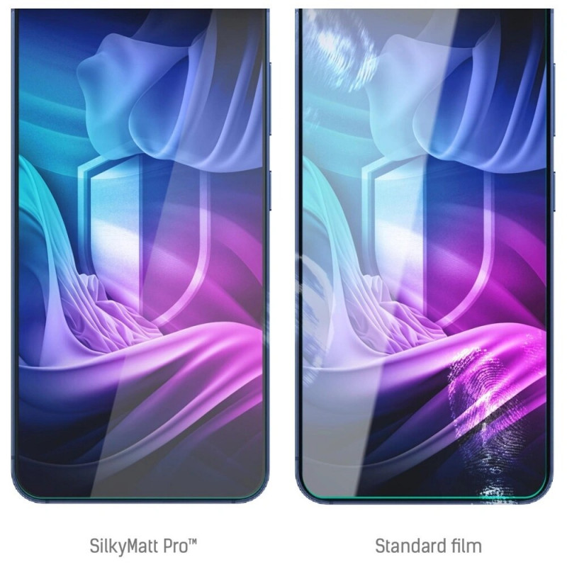Película protetora de ecrã mate 3MK Silky Matt Pro para Samsung Galaxy S25 FE