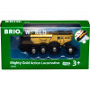 Locomotiva a pilhas dourada BRIO World com luz e som (33630)