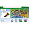 Locomotiva a pilhas dourada BRIO World com luz e som (33630)