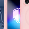 Capa Magnética 3MK Misty MagCase para Samsung Galaxy A37, Rosa