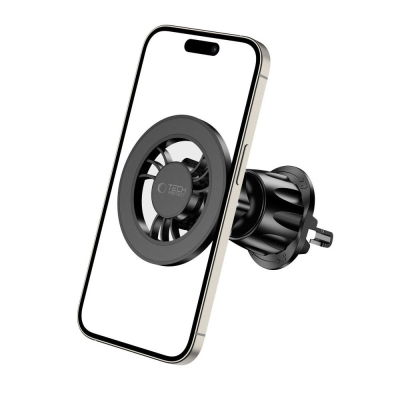 Suporte de telemóvel magnético MagSafe para saída de ar Tech-Protect N56, preto