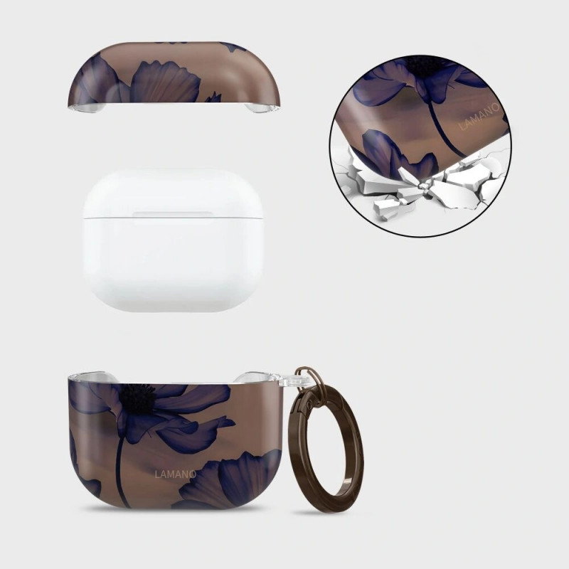 Capa Tech-Protect Lamano para Apple AirPods 4 Velvet Night