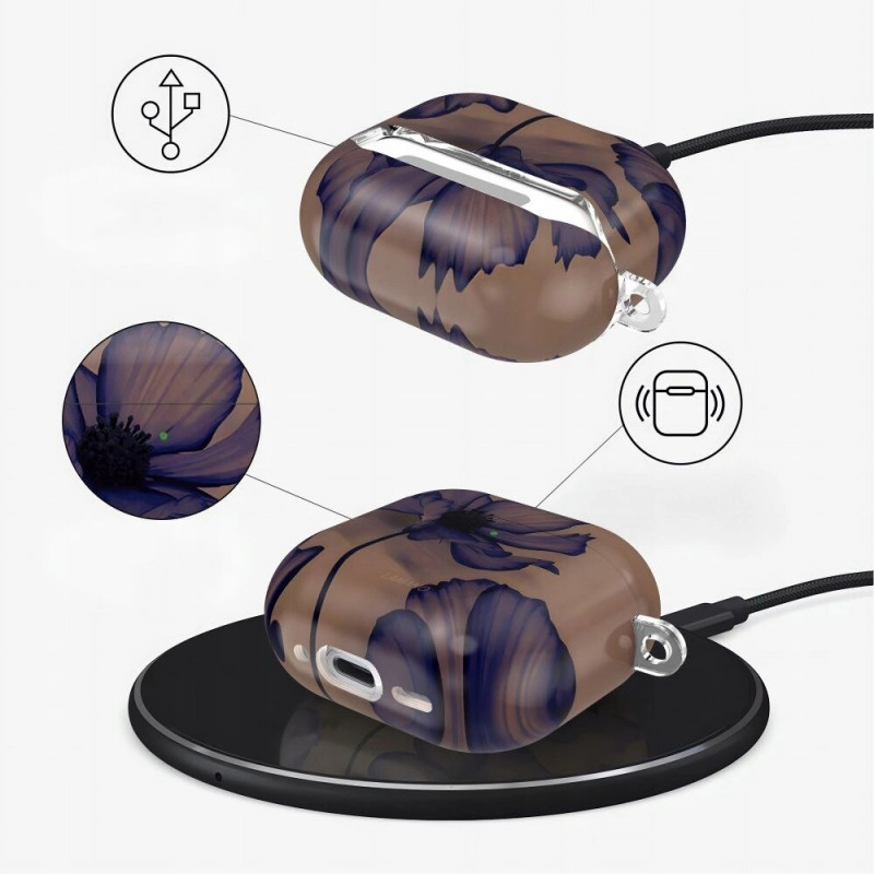 Capa Tech-Protect Lamano para Apple AirPods 4 Velvet Night