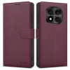 Capa carteira Tech-Protect para Xiaomi Redmi Note 15 Pro 5G THP5097, bordô