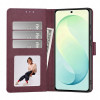 Capa Carteira Tech-Protect Samsung Galaxy S26 FE Borgonha