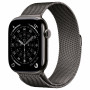 Apple Watch Series 11 GPS + Cellular 5G 42mm caixa de titânio, dourado, MFD44QL/A