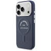 Capa Karl Lagerfeld Embossed Open Ring RSG Logo MagSafe para Apple iPhone 18 Pro Max / 17 Pro Max, azul (KF003292-0)