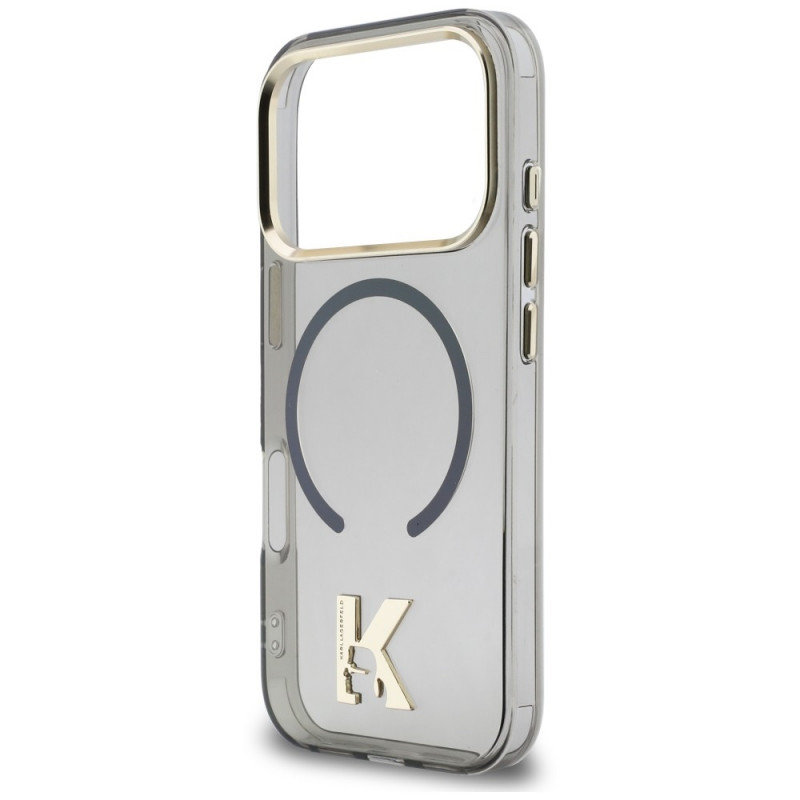 Capa Karl Lagerfeld IML K Head KF003410-0 para Apple iPhone 18 Pro Max / 17 Pro Max, preta