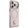 Capa Karl Lagerfeld IML K Head KF003412 para Apple iPhone 18 Pro Max / 17 Pro Max, rosa