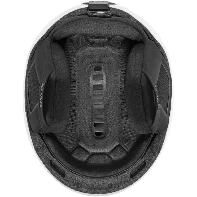 Capacete de esqui UVEX Monte LT MIPS, 54-62 cm, branco