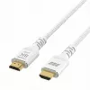 EFB Elektronik HDMI-21-00009 cabo HDMI Ultra High Speed, 8K60Hz, 48 Gbit/s, 0.5 m, branco, compatível com HDMI 2.1/2.0