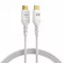 EFB Elektronik HDMI-21-00011 Cabo HDMI Ultra High Speed, 8K60Hz, 48 Gbit/s, 2 m, branco, compatível com HDMI 2.1/2.0