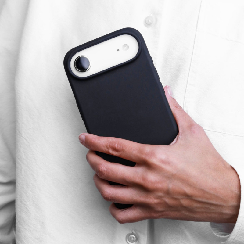 Vonmählen capa de silicone macia para Apple iPhone 17 Air, azul-marinho (MSC00098)