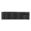 QNAP TS-h1655XeU-RP-8G NAS rack de 16 baias de baixa profundidade, 8 GB RAM, 2x 10GbE, fonte de alimentação redundante