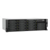 QNAP TS-h1655XeU-RP-8G NAS rack de 16 baias de baixa profundidade, 8 GB RAM, 2x 10GbE, fonte de alimentação redundante