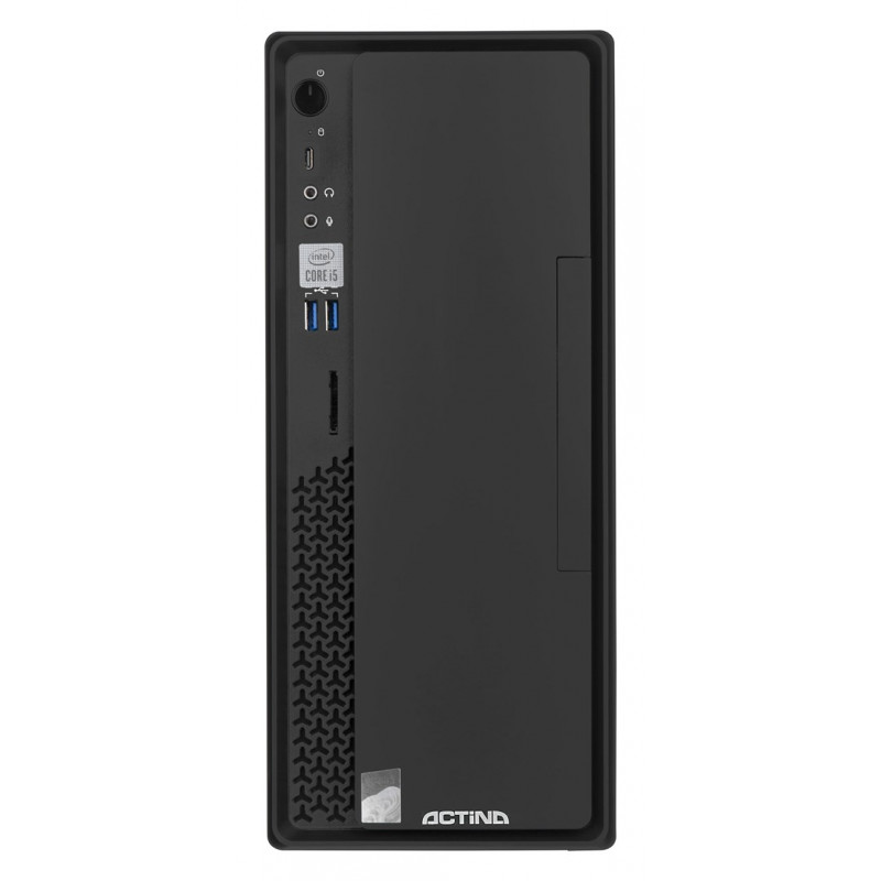 Actina Prime i3-12100 PC de secretária Mini Tower, Intel Core i3-12100, 8 GB de RAM DDR4, 512 GB SSD, Windows 11 Home, preto