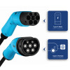 Akyga AK-EC-16 cabo de carregamento para carros elétricos Type 2 / Type 2, trifásico 32 A 22 kW, 6 m