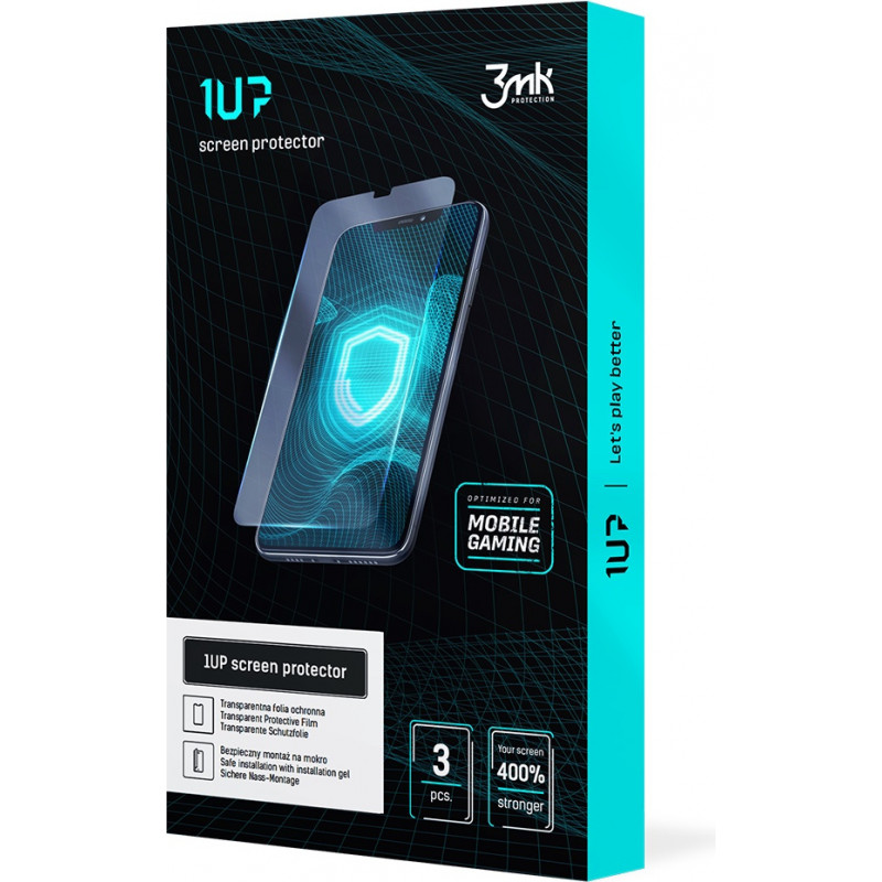 3MK 1UP película protetora de ecrã gaming 3MK3709 para Sony Xperia 1 IV (3 unid.)