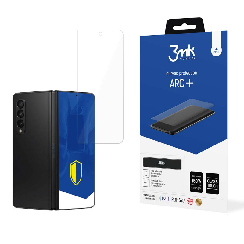 3MK ARC+ Samsung Galaxy Z Fold 5 ecrã frontal