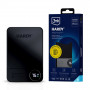3MK HARDY MagSynergy Ni+ bateria externa, 5,000 mAh, 22.5 W, USB 1C1L, preta, universal