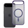 3MK Frosty MagCase capa para Apple iPhone Air, roxo