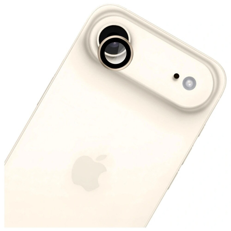 3MK Lens Protection Pro vidro temperado para a lente da câmara do Apple iPhone Air, dourado