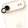 3MK Lens Protection Pro vidro temperado para a lente da câmara do Apple iPhone Air, dourado
