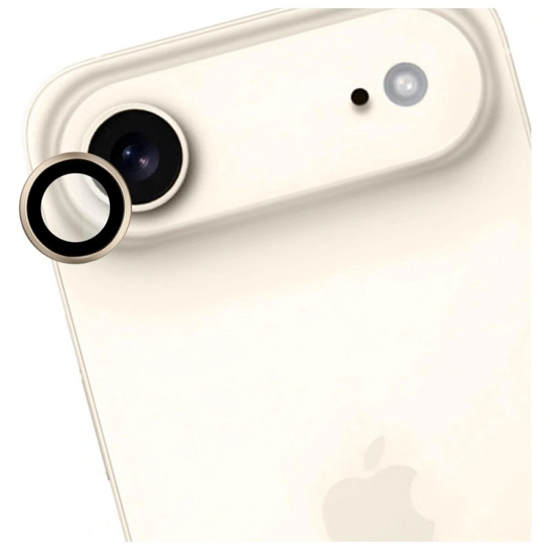 3MK Lens Protection Pro vidro temperado para a lente da câmara do Apple iPhone Air, dourado