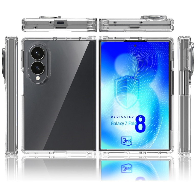 3MK Armor Case Samsung Galaxy Z Fold 8 Wide capa, transparente