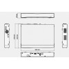 Miton NT-NVR760H-H1 Gravador de vídeo de rede IP, 8 canais, 12 MP