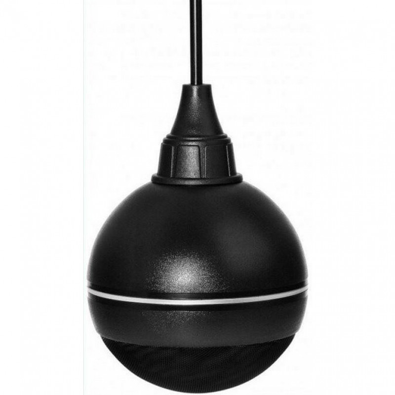 Coluna de teto esférica HQM SK1015/B 10W 100V, preta